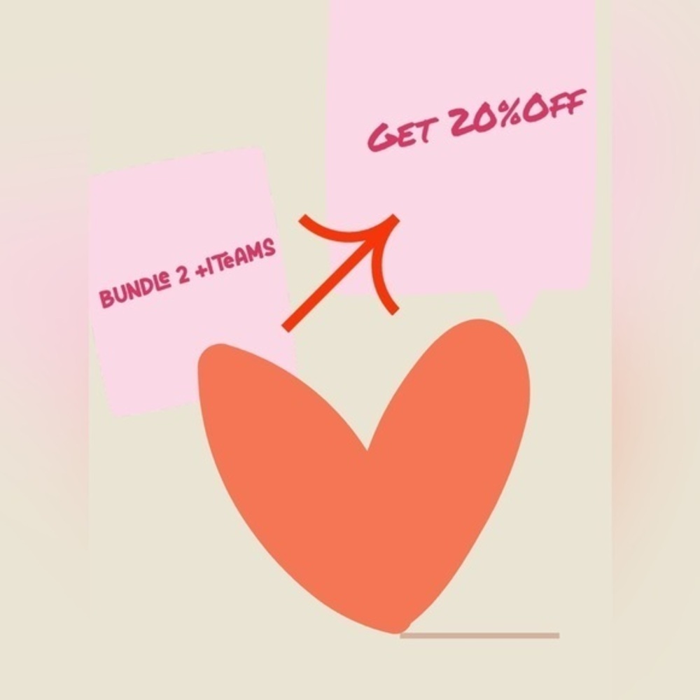 Bundle 2 items Get 20% Off